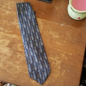 Linea Uomo Blue Silk Tie